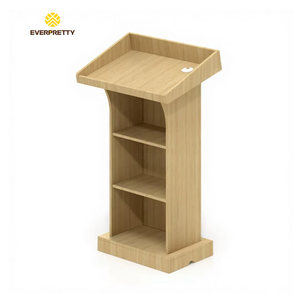 <span class=keywords><strong>Atril</strong></span> Moderno Personalizado para Maestros, Mostrador <span class=keywords><strong>de</strong></span> Recepción para Hoteles, <span class=keywords><strong>Atril</strong></span> para Líderes con Cajón, Muebles Escolares para Iglesias, Podio <span class=keywords><strong>de</strong></span> Madera - Product Image 2