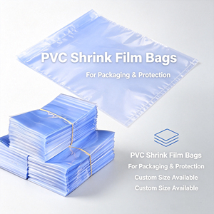 Sacs d'emballage thermorétractables en plastique PVC de tailles multiples pour emballage - Product Image 2