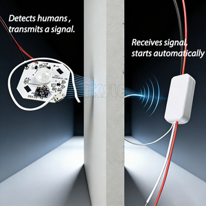 Sistema <span class=keywords><strong>de</strong></span> Detector <span class=keywords><strong>de</strong></span> Movimiento PIR Inalámbrico: Alarma Antirrobo con Activación Automática y Temporizador <span class=keywords><strong>de</strong></span> Retardo Mediante Transmisión <span class=keywords><strong>de</strong></span> Señal - Product Image 3