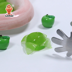 Bonbons gélifiés Lechao, saveur multi-fruits, halal, forme ronde, bonbons gélifiés à peler, fabricant chinois - Product Image 4