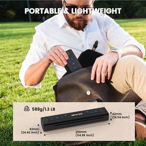 Newyes mới kỹ thuật số không dây Pocket tài liệu và máy in ảnh xách tay A4 thư Kích thước máy in nhiệt - Product Image 5