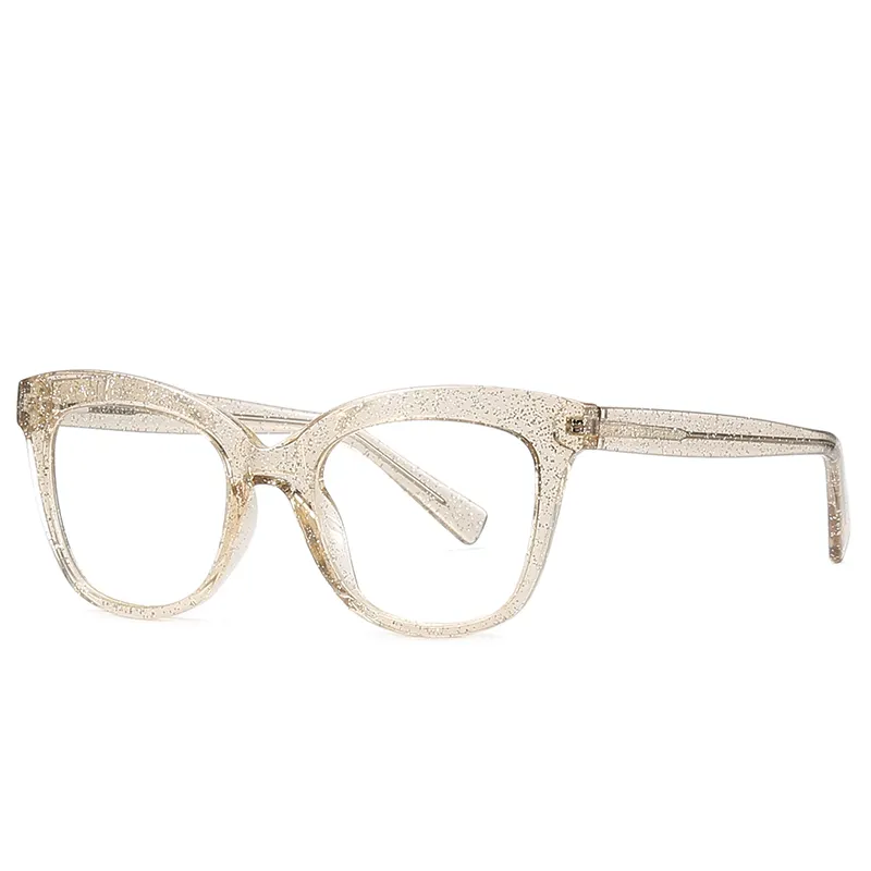 JH eyewear new design women blue light blocking glasses frame spring hinges flexible fashion optical frames