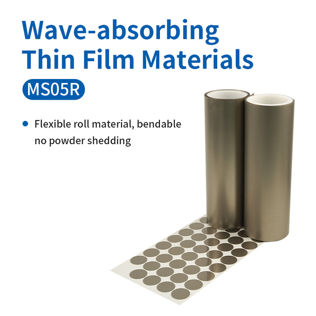 EMI Microwave Absorbing Film Soft Magnetic Absorber Sheet for RF Shielding Consumer Electronics and Automotive