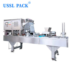 BHJ-1 Machine de remplissage et de scellage automatique à haut rendement et production efficace pour les coupes de crème glacée, de yaourt et de pudding - Product Image 1