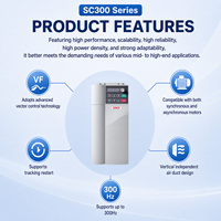 Convertidor de frecuencia de velocidad VFD de CA de alto rendimiento 5.5kw-15kw Inversor 50Hz a 60Hz Controladores de frecuencia variable 220V 380V