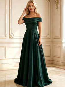 Abito <span class=keywords><strong>da</strong></span> <span class=keywords><strong>sera</strong></span> sensuale monospalla a tinta unita alla moda - Product Image 4