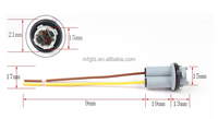 Conector de enchufe de luz de coche T5 T10 T13 T15 T20 3156 3157 7440 7443 1156 1157 para uso automotriz