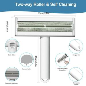 Cepillo Removedor de Pelo de Mascotas Reutilizable de Plástico para Sofá con Mango Oculto y Superficie Adhesiva - Diseño Moderno - Product Image 4