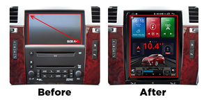 Touch verticale Radio 10.4 pollici Touch Screen auto Video Player cruscotto navigazione GPS per 2007 2014 Cadillac Escalade - Product Image 4