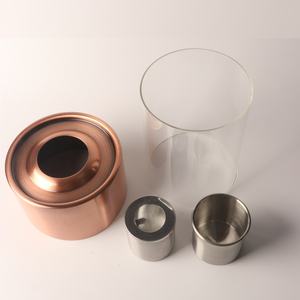 Actory-<span class=keywords><strong>chimenea</strong></span> de etanol de metal para uso en exteriores, lámpara portátil redonda de sobremesa para fogatas de aceite, minifogatas sin humo - Product Image 5