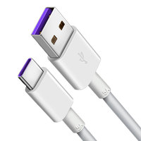 Câble USB Type C personnalisable de 1 m ou 2 m pour téléphone portable Android, chargeur rapide 5A avec charge rapide et blindage tressé pour appareils photo