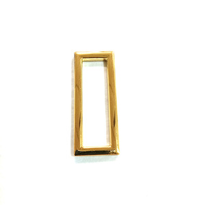Hebilla Cuadrada de Latón Fundido a Presión, Conector Rectangular para Bolsos y Accesorios, Estilo Clásico Resistente, Hy-1048 - Product Image 2