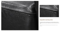 Ensemble de canapés Chesterfield américains de luxe, vintage, marron, capitonné, écologique, revêtement en PU, cuir véritable, salon