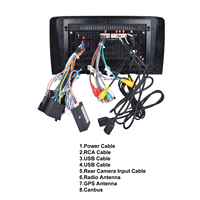 Autoradio Android Podofo 9 pouces avec Carplay sans fil et Android Auto pour Mercedes-Benz Classe R R300/R350 2006-2014 GPS WiFi OEM