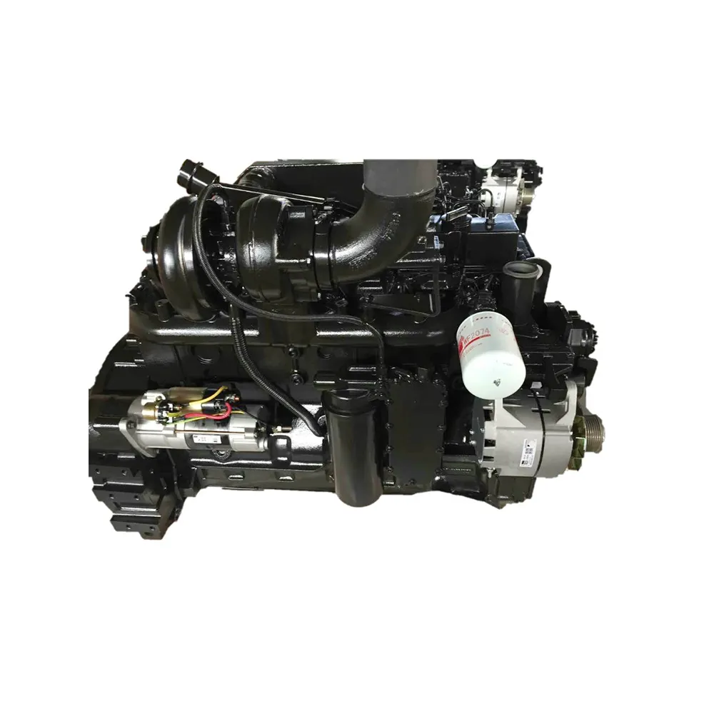 Wholesale 6 cylinder 8.3 excavator loader machinery engines diesel engine assembly 6ct8.3 for Cummins