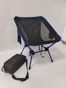 เก้าอี้แคมป์ปิ้งสำหรับผู้ใหญ่, เก้าอี้พับน้ำหนักเบาขนาดกะทัดรัด 330 ปอนด์ เก้าอี้พกพา, เก้าอี้ตกปลาแบบพกพาสำหรับแบ็คแพ็คน้ำหนักเบาเป็นพิเศษ - Product Image 4