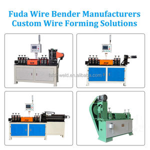 אוטומטי cnc 2d/3d חוט כיפוף המכונה עם יישור & מערכת חיתוך עבור מוטות פלדה, נירוסטה ברזל מוטות ברזל - Product Image 4