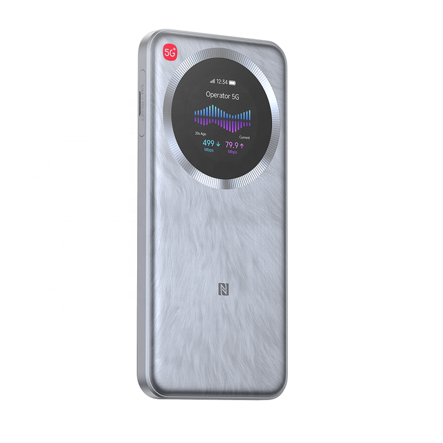 ZTE U30 Pro 5G NSA/SA Mobile WIFI Portable Router 1.83Gbps, WiFi 6 Wireless Hotspot, NFC, 5000mAh Battery, Support 16 Users