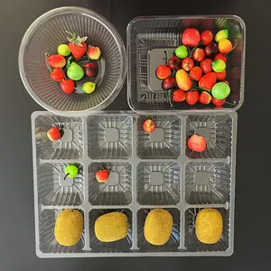 OEM ODM Hot Selling Reasonable Price Plastic Boxes With Lid Clear Transparent Food Container Vegetable Fruit Packaging Wholesale