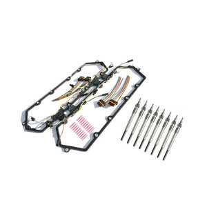 Ford 7.3L Cylinder Head Gasket Glow <b>Plug</b> Valve Cover Gasket Wiring Harness F81Z6584AA F81Z9D930AB <b>12V</b> PVC Insulated - Product Image 1