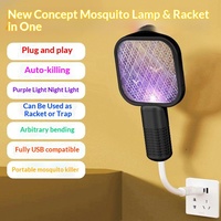 Fabricant Grossiste – Nouvelle Raquette Électrique Anti-Moustiques USB pour Maison, Extérieur et Camping