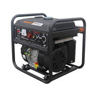 Générateur-soudeuse à essence léger 1000W à châssis ouvert avec système de démarrage par lanceur de la marque chinoise