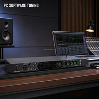 XINMING OT800 Pro Processeur Audio Numérique Professionnel 1U en Métal, Effet Anti-Réverbération, Suppresseur de Retour, Contrôle Stéréo par Bouton Rotatif