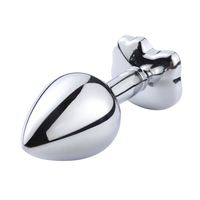 1 pièce Plug anal à base de bijoux motif visage de chat, outils de masturbation anale, masseur sexuel, jouets sexuels pour adultes, perles anales pour jeux adultes