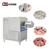 Picadora de Carne de Alta Eficiencia, Fabricada en Acero Inoxidable, Tipo Resistente, Apta para Carne Fresca de Cerdo, Res y Cordero sin Hueso