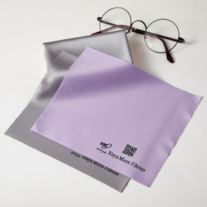Chiffon de nettoyage en microfibre d'<span class=keywords><strong>entretien</strong></span> de lunettes avec impression de logo personnalisé en gros d'usine pour lunettes et <span class=keywords><strong>lentilles</strong></span> - Product Image 2