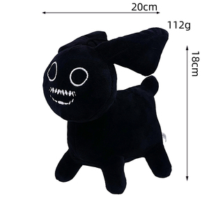 Lindo Forsaken Chance Black Skin Man Muñeco <span class=keywords><strong>de</strong></span> peluche con <span class=keywords><strong>gafas</strong></span> <span class=keywords><strong>de</strong></span> <span class=keywords><strong>sol</strong></span> Juguete periférico <span class=keywords><strong>de</strong></span> dibujos animados PP Algodón Relleno Regalo para niños - Product Image 6