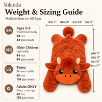 Adorable Peluche Poids Lesté Vache Rouge Réaliste 2026 Nouvelle Collection Personnalisée pour Enfants – Compagnon Apaisant et Jouet de Compagnie