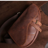 2023 cuir véritable hommes ceinture pochette taille Fanny Pack sac petit support pour téléphone marque de luxe pour hommes taille Pack Bum sac