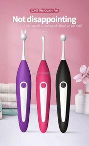 Pena orgasme wanita pijat vagina listrik stik bergetar mainan seks klitoris Stimulator G Spot Vibrator - Product Image 2