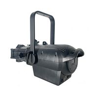Projecteur Ellipsoidal LED 350W RGBW Blanc Chaud CW WW Haute Réalité des Couleurs CRI95 Contrôle DMX512 Angle de Faisceau 19-50° Dimmable pour Église et Auditorium