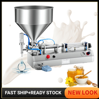 Machine de remplissage d'huile de boisson de machine de remplissage de miel de pâte de tomate de sauce piquante petite machine de remplissage de bouteilles