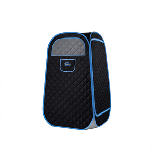 Générateur de sauna vapeur portable pliable 1000W, réservoir de 2,2L, spa personnel de relaxation, installation facile, certifié FCC - Product Image 1