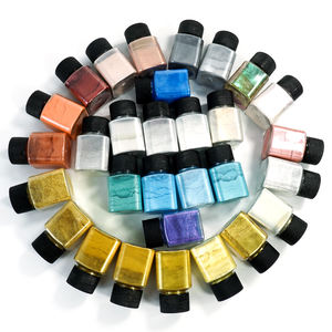 Paillettes comestibles de couleur or Pigment de perle de qualité <span class=keywords><strong>alimentaire</strong></span> poussière de lustre comestible pour boisson gâteau bonbons - Product Image 1