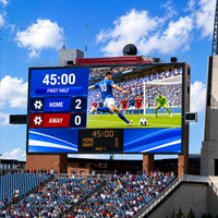 Affichage LED extérieur P2.5 haute résolution, étanche IP65, panneau d'affichage LED fixe avec structure pour stade