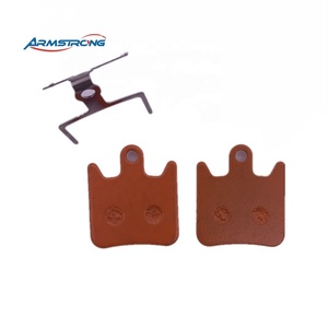 ASC902 阿姆斯特朗彩色金属陶瓷 BMX 自行车刹车片 无噪音 厂家直销 - Product Image 1