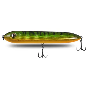 165mm/95g 210mm/110g WTD flutuante lápis isca artificial natação isca topwater sea bass pique duro corpo pesca Isca