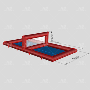 Water Play <b>Inflatable</b> Beach Volleyball Court Football Field Accept Custom 20240619 <b>Inflatable</b> Volleyball Court Water Play <b>Inflat</b> - Product Image 4