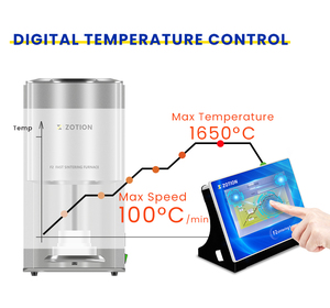 Forno di Sinterizzazione per <span class=keywords><strong>Zirconia</strong></span> ZOTION F2 ad Alta Velocità 100C/min, Economico, con Schermo Touch Separato, Programmabile, Funzionamento Semplice - Product Image 5
