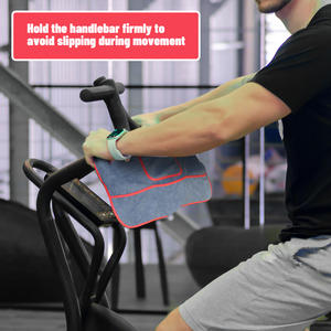 Serviette pour cadre de vélo de spinning, microfibre super absorbante, antidérapante, élastique, protection contre la transpiration, protection du cadre, salle de sport/studio, vente en gros et OEM - Product Image 6