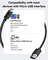 Câble de données BENFEI USB 2.0 mâle vers micro USB