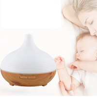 Diffuseur d'arômes ultrasonique électrique pour la maison, humidificateur d'arômes 400 ml, diffuseur d'huiles essentielles portable en plastique, brume froide