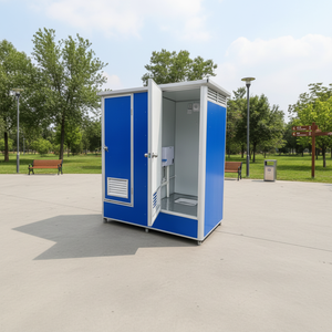 TOPPRE Factory Building Shower Room Out Door Cheap Price Shower Compact <strong>Transportable</strong> Movable Prefab Shower Room Public Toilet - Product Image 1