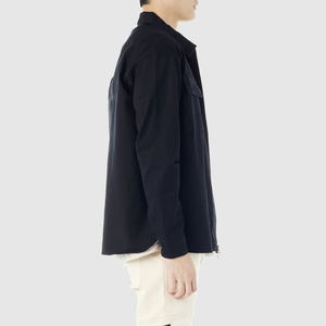 เสื้อแจ็คเก็ตบอมเบอร์ฤดูหนาวแบบรักษ์โลก ขายส่ง ดีไซน์ใหม่ สไตล์สองด้าน คอตั้ง ผ้าแคนวาสด้านหน้า ระบายอากาศ กันลม - Product Image 5