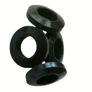 Cojin elástico de caucho nitrílico (NBR), junta amortiguadora, arandela amortiguadora de impactos para acoplamiento mecánico, varios tamaños disponibles - Product Image 4