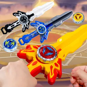 New Design Kid Toy Sword Multi Player Fighting Sword Alloy Die Cast Gyro Classic Toys For Children Spinning Toy Gift